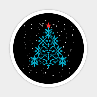 Star Christmas Tree Magnet